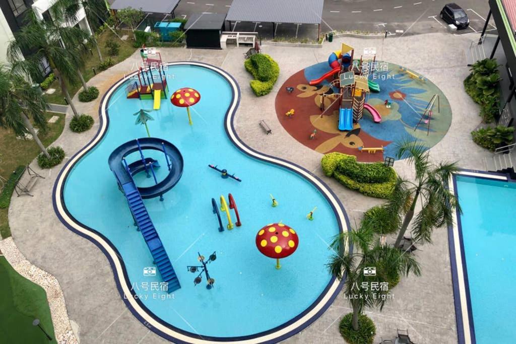 『lucky 8 八号民宿』pool&waterpark View@lvl 7 Manhattan Ipoh